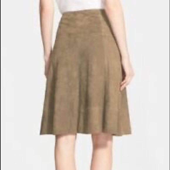 Joie Suede A-line Skirt - Picture 4 of 5